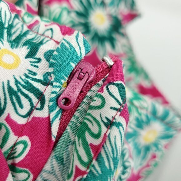 VTG 90s/Y2K High Rise Midi Skort 6/S Pink/Green Floral - Picture 5 of 14